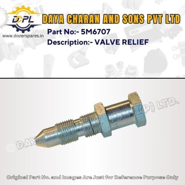 5M6707-VALVE-RELIEF-Caterpillar-PIPELAYER, TRACK LOADER, BULLDOZER