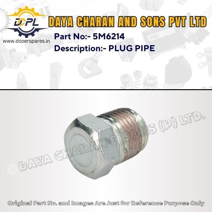 5M6214-PLUG-PIPE-Caterpillar-EXCAVATOR, INDUSTRIAL ENGINE, MARINE ENGINE, MOTOR GRADER, PIPELAYER, TRACK LOADER, BULLDOZER