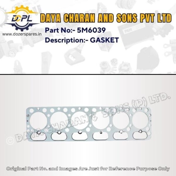 5M6039-GASKET-Caterpillar-MARINE ENGINE, MOTOR GRADER, PIPELAYER, TRACK LOADER
