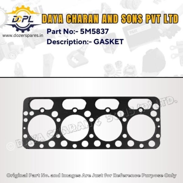 5M5837 – GASKET – Caterpillar – MARINE ENGINE, TRACK LOADER, BULLDOZER