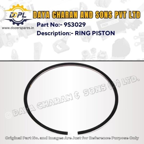 9S3029 – RING – PISTON – Caterpillar – EXCAVATOR, INDUSTRIAL ENGINE, MARINE ENGINE, MOTOR GRADER, PIPELAYER, BULLDOZER, WHEEL LOADER