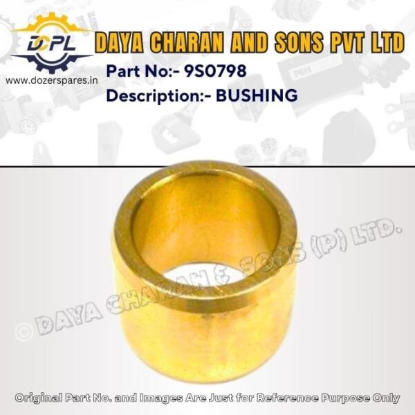 9S0798 – BUSHING – Caterpillar – EXCAVATOR, INDUSTRIAL ENGINE, MARINE ENGINE, MOTOR GRADER, PIPELAYER, TRACK LOADER, BULLDOZER, WHEEL LOADER
