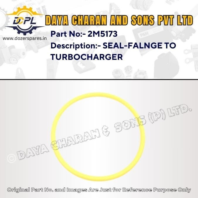 2M5173-SEAL-FALNGE TO TURBOCHARGER-Caterpillar-EXCAVATOR, INDUSTRIAL ENGINE, MARINE ENGINE, MOTOR GRADER, PIPELAYER, TRACK LOADER, BULLDOZER