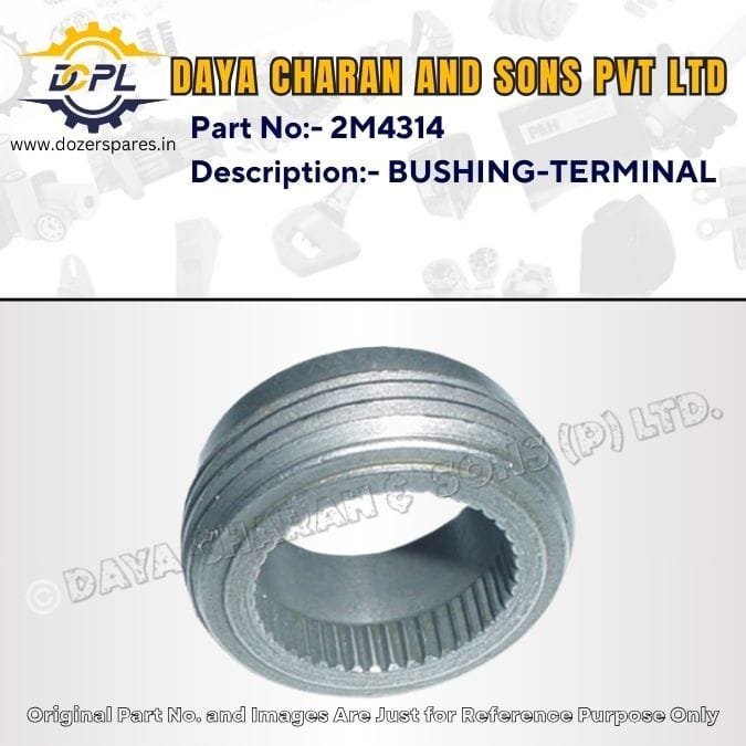 2M4314-BUSHING-TERMINAL-Caterpillar-EXCAVATOR, INDUSTRIAL ENGINE, MARINE ENGINE, MOTOR GRADER, TRACK LOADER, BULLDOZER