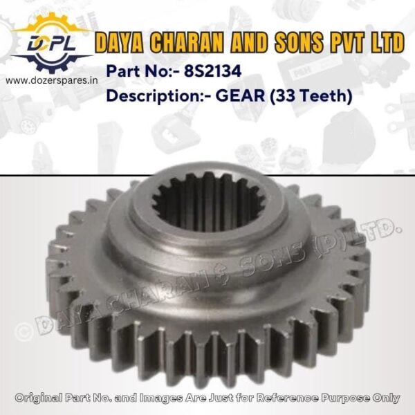8S2134 – GEAR (33 Teeth) – Caterpillar – Bulldozer