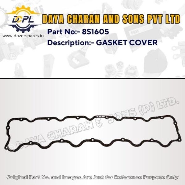 8S1605 – GASKET – COVER – Caterpillar – EXCAVATOR, INDUSTRIAL ENGINE, MARINE ENGINE, MOTOR GRADER, PIPELAYER, TRACK LOADER, BULLDOZER, WHEEL LOADER