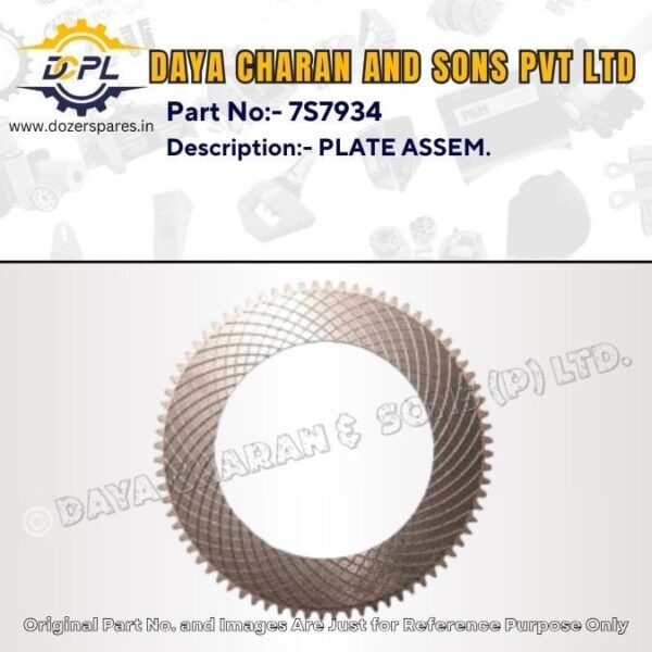 7S7934 – PLATE ASSEM. – Caterpillar – INDUSTRIAL ENGINE, MARINE ENGINE, PIPELAYER