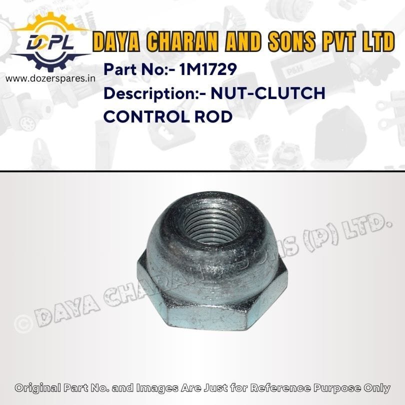 1M1729-NUT-CLUTCH CONTROL ROD-Caterpillar-TRACK LOADER, BULLDOZER