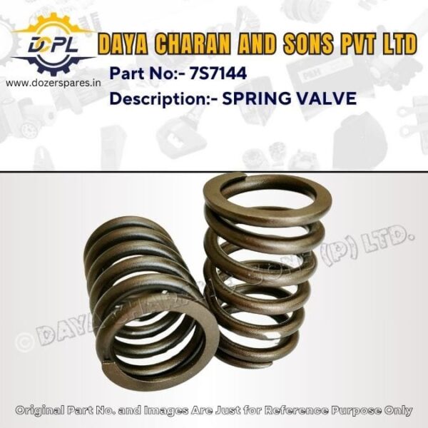7S7144 – SPRING – VALVE – Caterpillar – EXCAVATOR, INDUSTRIAL ENGINE, MARINE ENGINE, MOTOR GRADER, PIPELAYER, TRACK LOADER, BULLDOZER