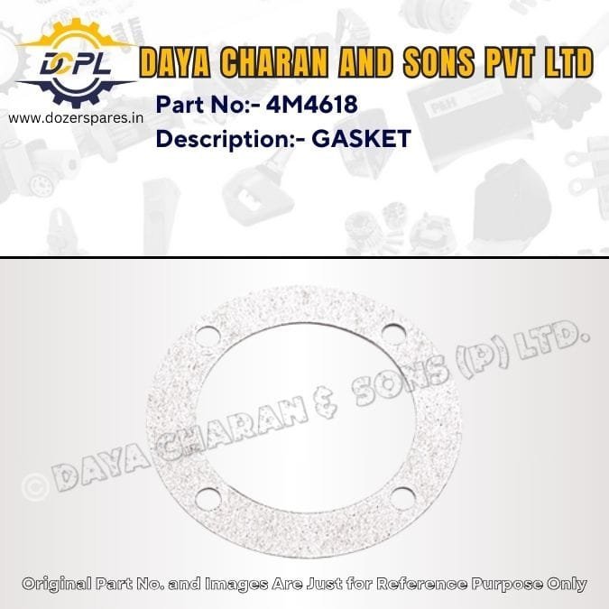 4M4618-GASKET-Caterpillar-INDUSTRIAL ENGINE, MOTOR GRADER, PIPELAYER, TRACK LOADER, BULLDOZER