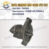 7S2983 – PUMP GP – TMSN & SCAVENGE – Caterpillar – WHEEL SCRAPER, WHEEL TRACTOR, WHEEL TRACTOR – SCRAPER
