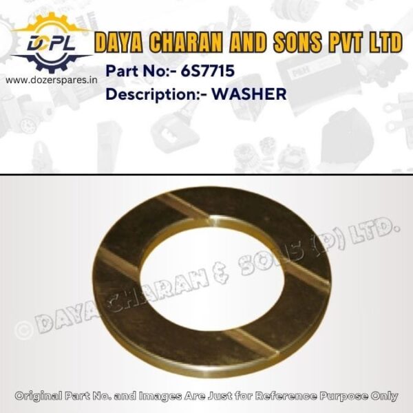 6S7715 – WASHER – Caterpillar – EXCAVATOR, TRACK LOADER, Bulldozer
