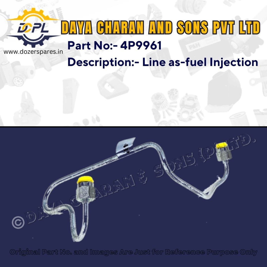 4P9961- Line as-fuel Injection-Caterpillar?-Industrial Engine, Motor Grader, Track Skidder, Bulldozer, Wheel Loader, Wheel Skidder
