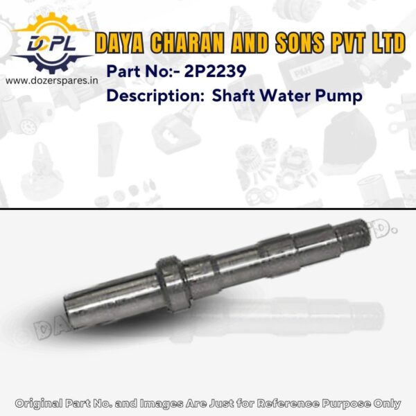 2P2239 – Shaft Water Pump – Caterpillar – Motor Grader