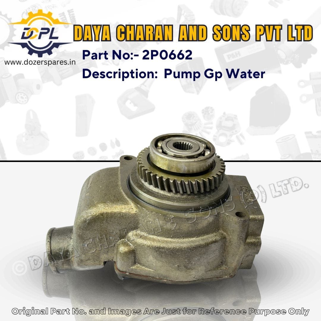 2P0662-Pump Gp-water-Caterpillar?-Excavator, Industrial Engine, Motor Grader, Track Loader, Bulldozer, Wheel Loader, Wheel Scraper