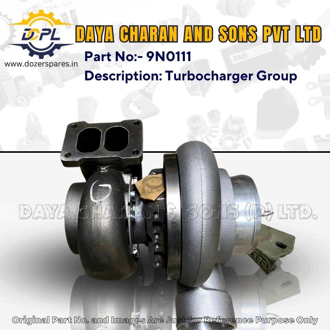 9N0111-Turbocharger Group-Caterpillar-Industrial Engine, Marine Engine, Pipelayer, Track Loader, Bulldozer, Wheel Loader