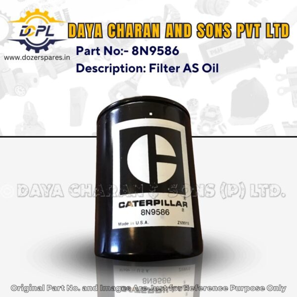 8N9586 – Filter AS Oil – Caterpillar – Excavator, Industrial Engine