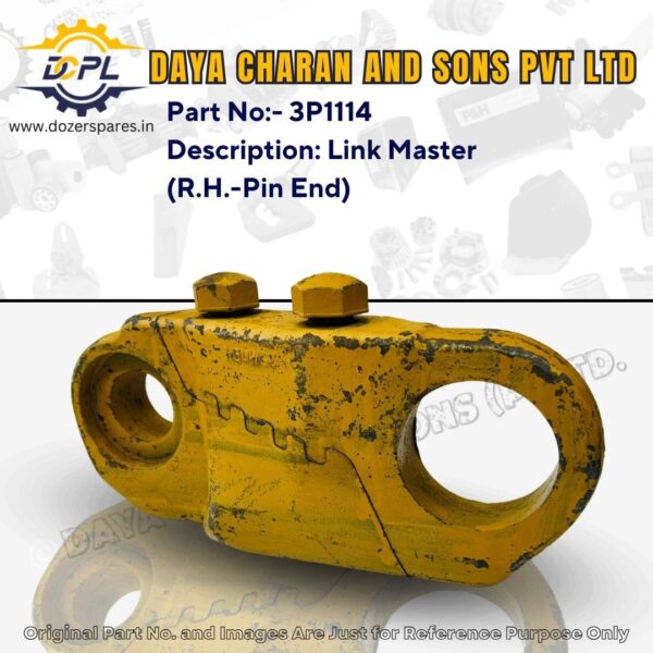 3P1114 – Link (Master) (R.H. – Pin End) – Caterpillar – Track Loader, Bulldozer