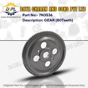 7N3536-Gear (80 teeth)-Caterpillar-Bulldozer