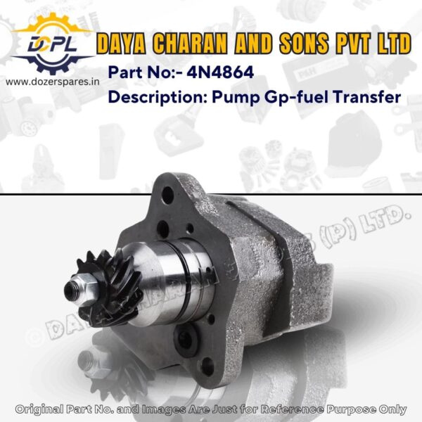 4N4864-Pump Gp-fuel Transfer-Caterpillar-Track Loader, Bulldozer, Wheel Loader, Wheel Skidder, Wheel Tractor