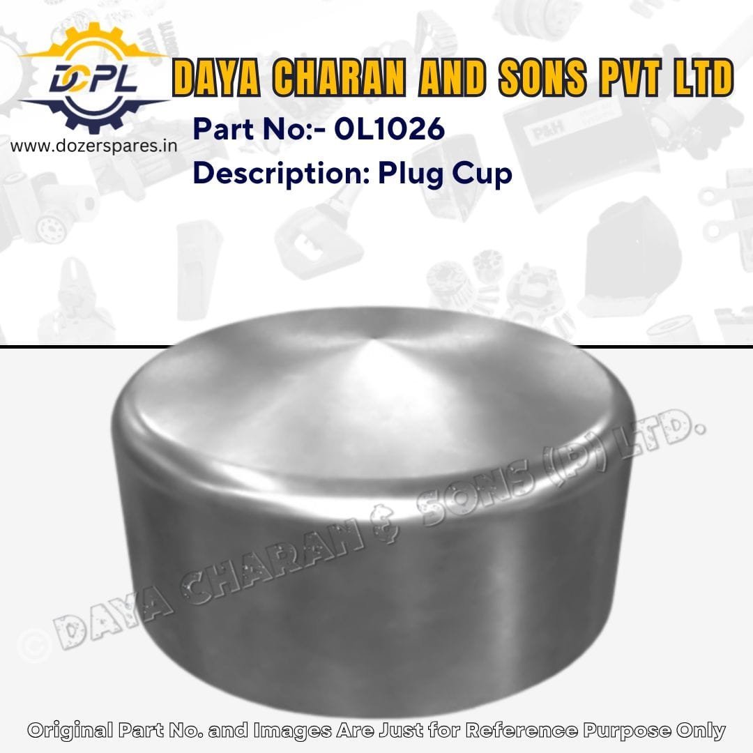 0L1026-Plug Cup-Caterpillar-Bulldozer