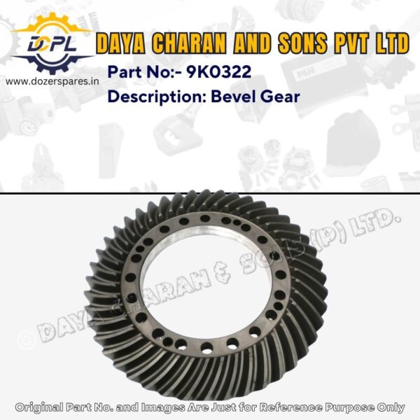9K0322-Bevel Gear-Caterpillar-Track Loader