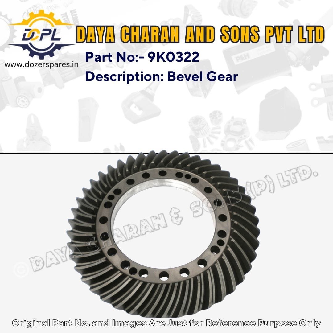 9K0322-Bevel Gear-Caterpillar-Track Loader