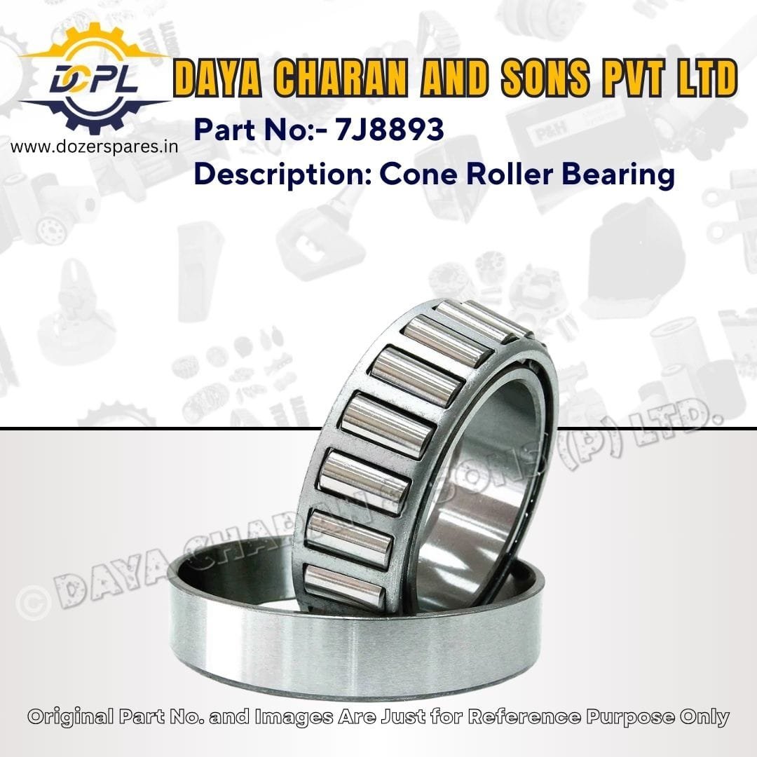 7J8893-Cone Roller Bearing-Caterpillar-Motor Grader, Excavator, Track Loader, Bulldozer