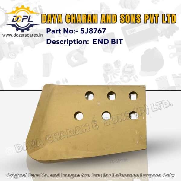 5J8767-End bit RH-Caterpillar-Bulldozer, Wheel Dozer