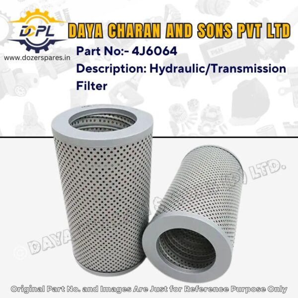 4J6064 – Hydraulic – Transmission Filter – Pipelayer, Track Loader, Bulldozer
