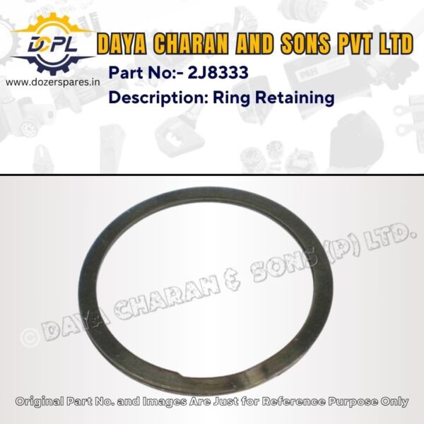 2J8172-Ring Retaining-Caterpillar-Bulldozer, Track Loader, Pipelayar