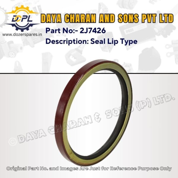 2J7426-Seal Lip Type-Caterpillar-Wheel Scraper, Track Loader