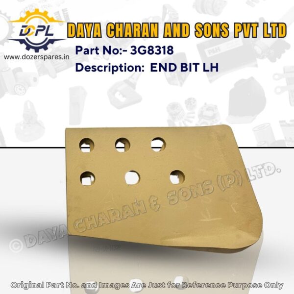 3G8318-End Bit LH-Caterpillar-Bulldozer