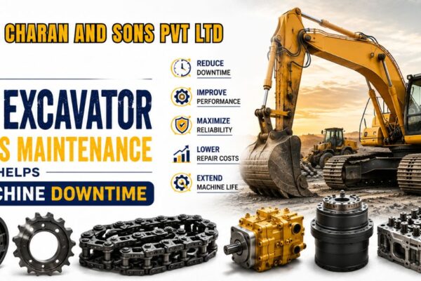 How Proper Excavator Spare Parts Maintenance Helps Reduce Machine Downtime