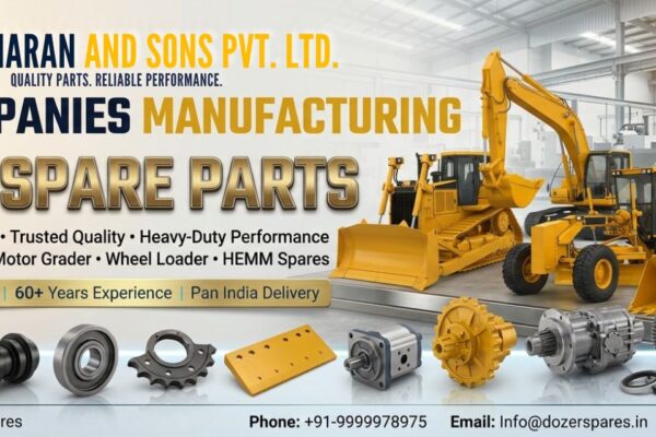 Top 6 Companies Manufacturing HEMM Spare Parts