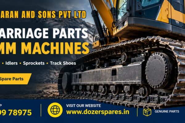 Undercarriage Parts for HEMM Machines Key to Prolonged Machine Life