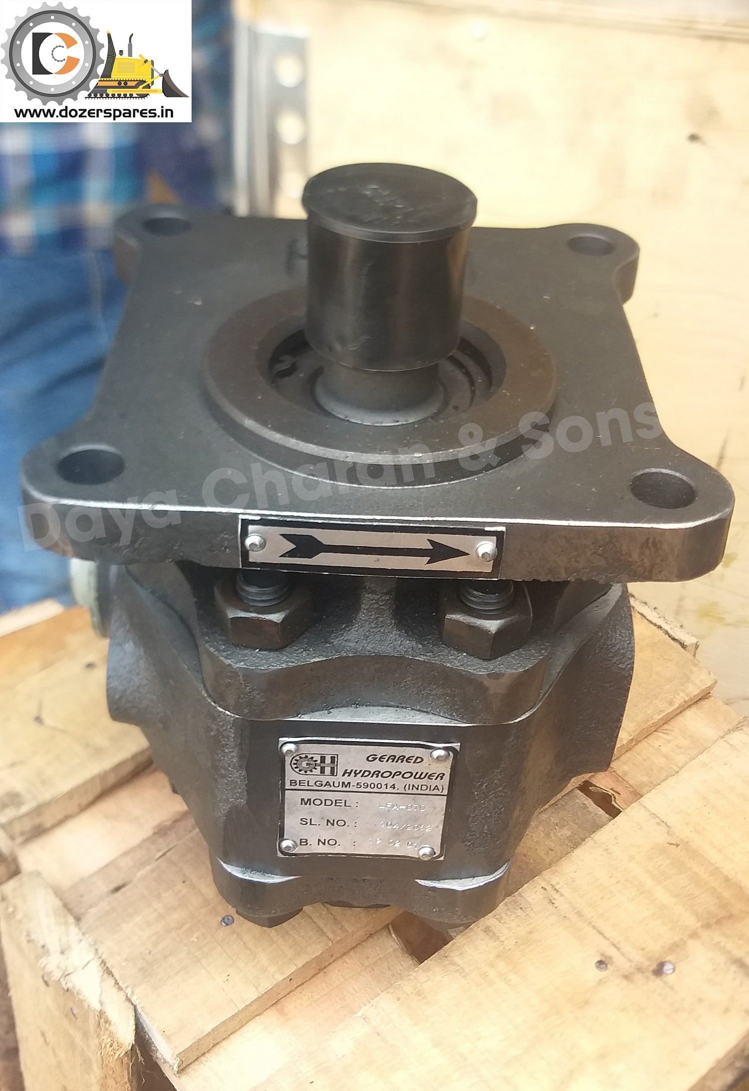 07437-71300 – Dozer Clutch Pump – GHPL – D50