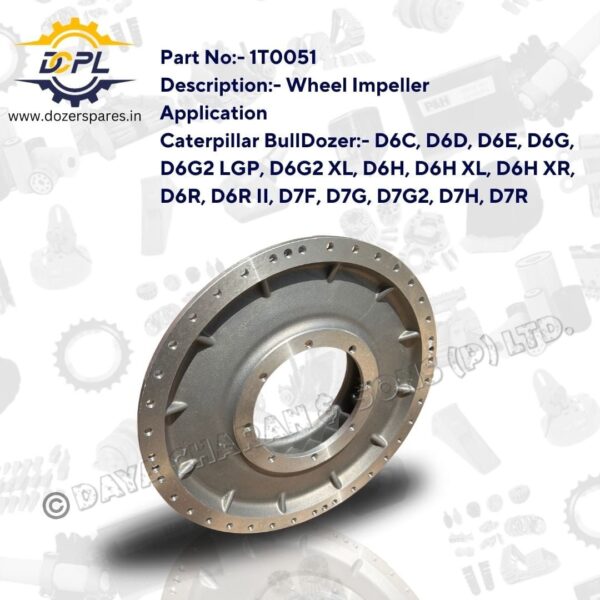 1T0051-Wheel-Impeller-Caterpillar-BullDozer