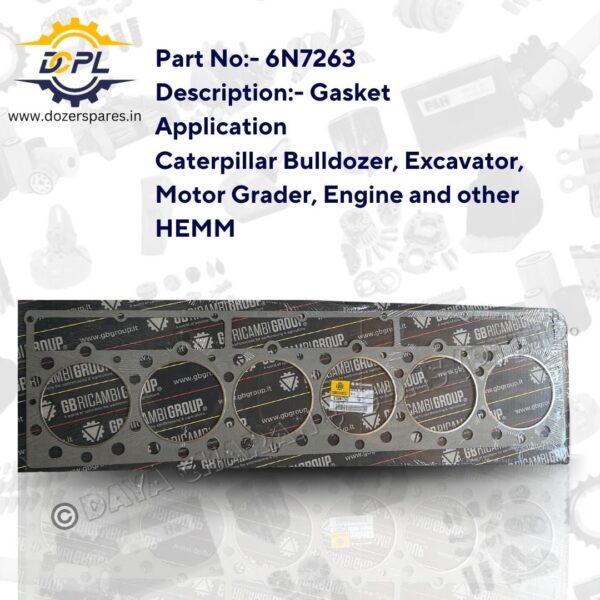 6N7263 – Gasket – Caterpillar – Bulldozer – Excavator – Motor – Grader – Engine – and – other – HEMM