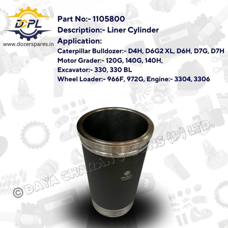 1105800-Liner-Cylinder-Caterpillar-Bulldozer-Motor-Grader-Excavator-Wheel-Loader